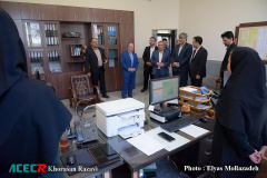 بازدید معاون آموزشی جهاددانشگاهی خراسان رضوی از مرکز آموزش‌های تخصصی کوتاه مدت وکیل آباد و مجتمع فرهنگی-ورزشی و آموزشی اندیشه
